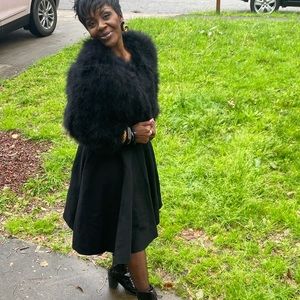 CroppedFurry Coat Jacket